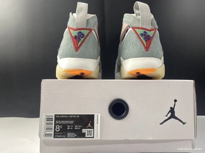 Rep Jordan Grey Neutral Air Retro 7 CT8528-002 0606